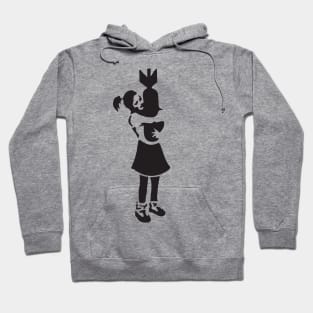 BANKSY Bomb Hugger Girl Hoodie